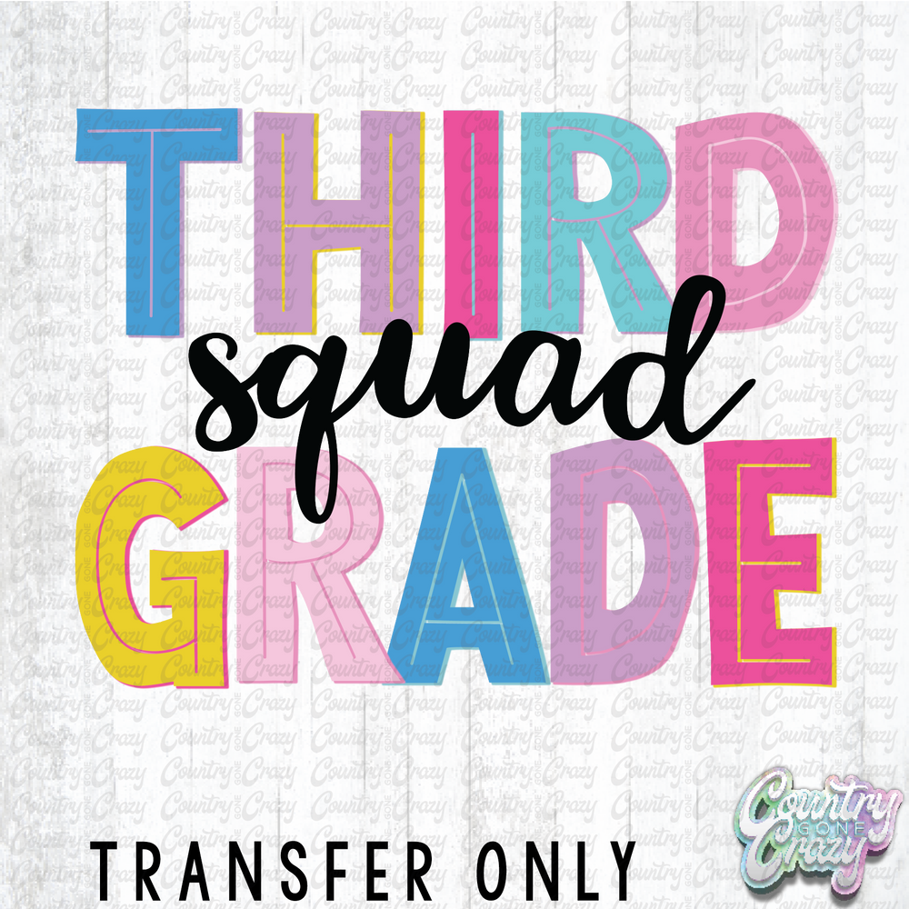 HT4503 • STRIPEY THIRD GRADE-Country Gone Crazy-Country Gone Crazy