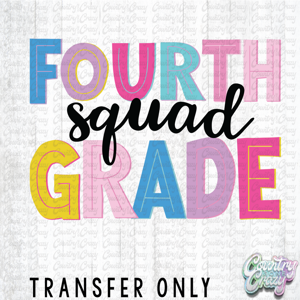 HT4504 • STRIPEY FOURTH GRADE-Country Gone Crazy-Country Gone Crazy