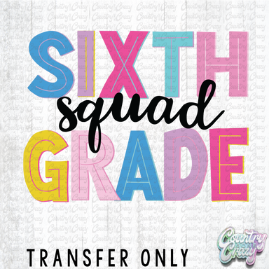 HT4506 • STRIPEY SIXTH GRADE-Country Gone Crazy-Country Gone Crazy