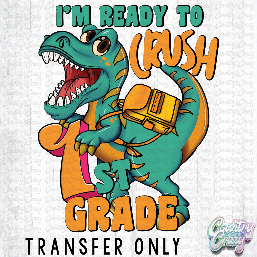 HT4509 • CRUSH FIRST GRADE-Country Gone Crazy-Country Gone Crazy