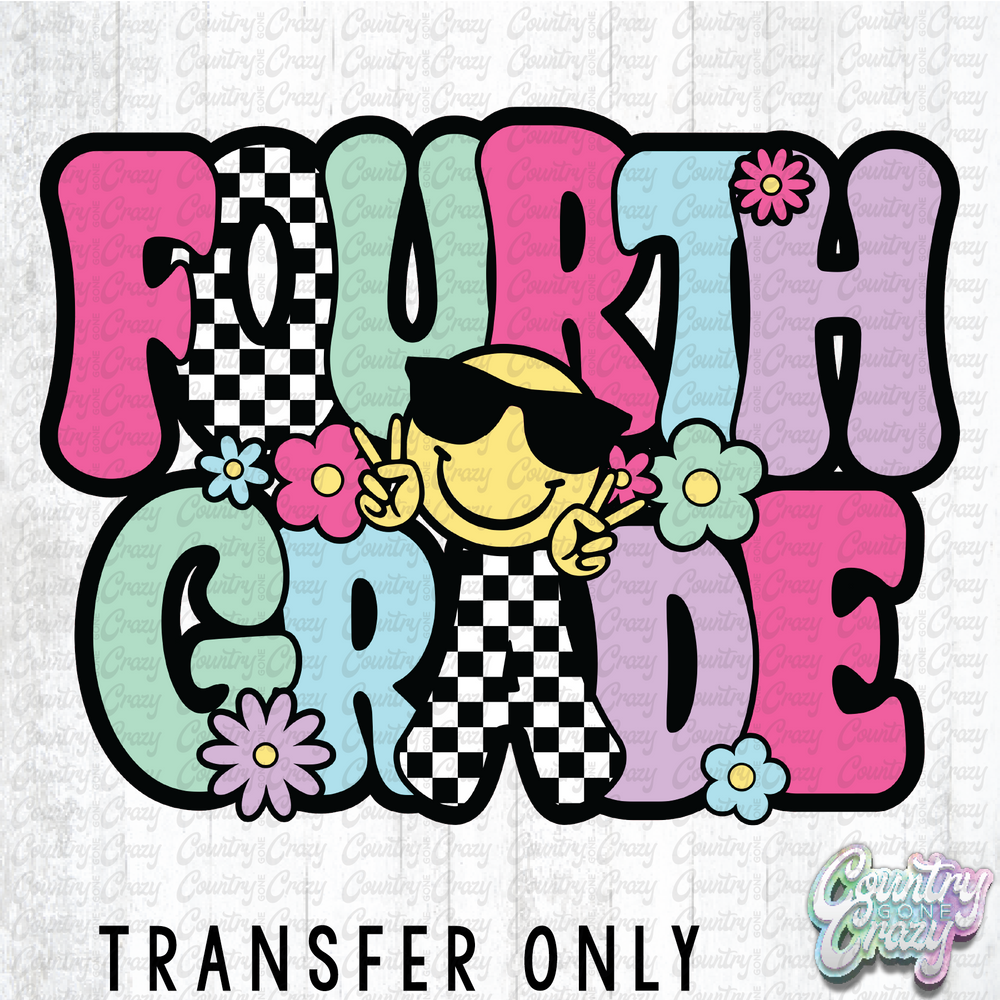 HT4517 • RETRO FOURTH GRADE-Country Gone Crazy-Country Gone Crazy