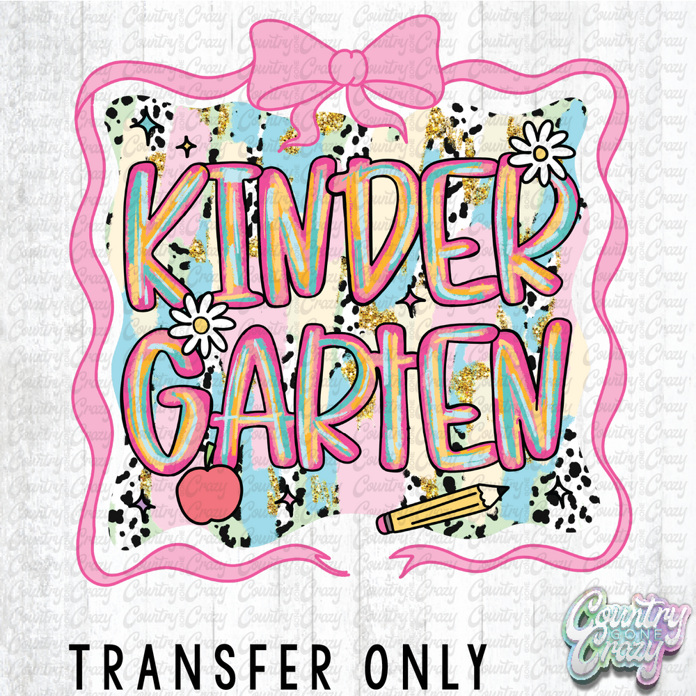 HT4521 • RAINBOW SKETCH KINDERGARTEN-Country Gone Crazy-Country Gone Crazy