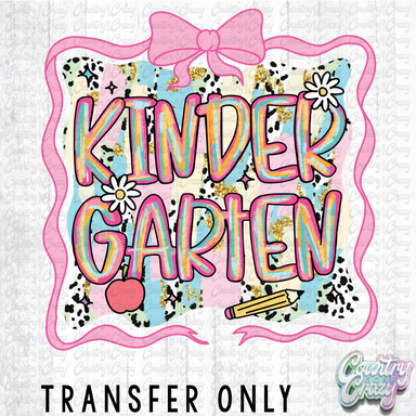 HT4521 • RAINBOW SKETCH KINDERGARTEN-Country Gone Crazy-Country Gone Crazy