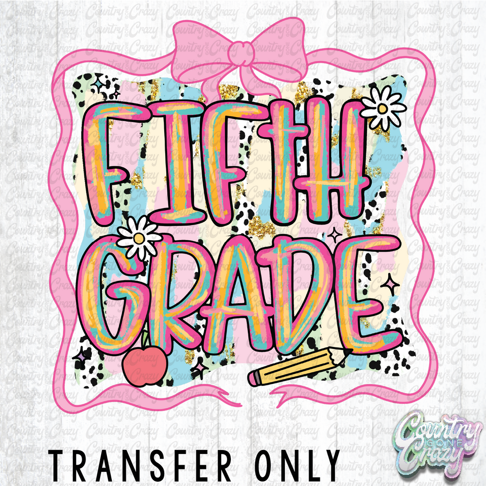 HT4526 • RAINBOW SKETCH FIFTH GRADE-Country Gone Crazy-Country Gone Crazy