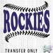 ROCKIES #4 - Transfer-Country Gone Crazy-Country Gone Crazy