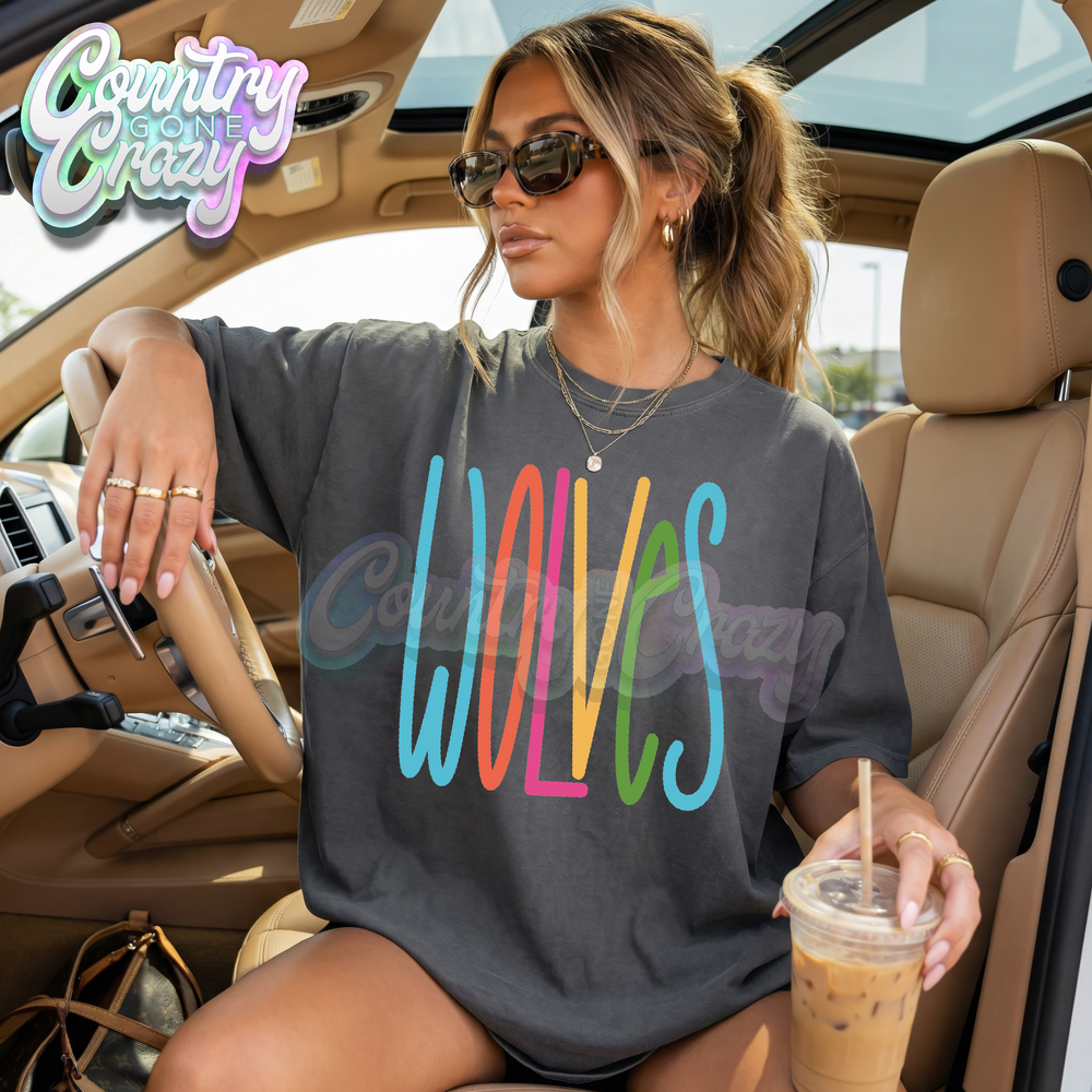 SUNSHINE • WOLVES • T-Shirt-Country Gone Crazy-Country Gone Crazy