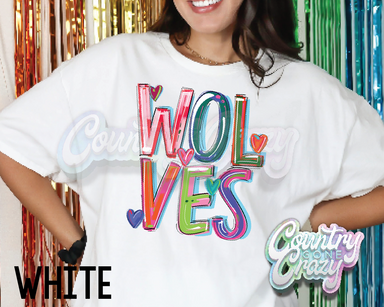 Wolves • Splash • T-Shirt-Country Gone Crazy-Country Gone Crazy