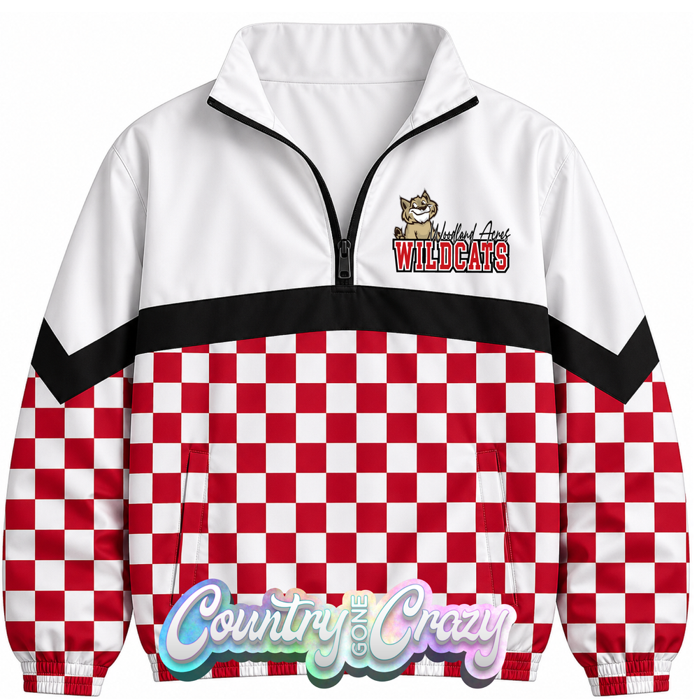 WOODLAND ACRES WILDCATS WINDBREAKER // *PRE-ORDER**
