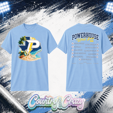 Powerhouse - World Series 2026 - T-Shirt-Gildan-Country Gone Crazy