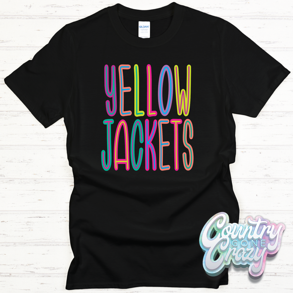 Yellowjackets Bright T-Shirt-Country Gone Crazy-Country Gone Crazy