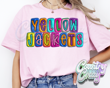 Yellowjackets •• Bubble •• T-Shirt-Country Gone Crazy-Country Gone Crazy