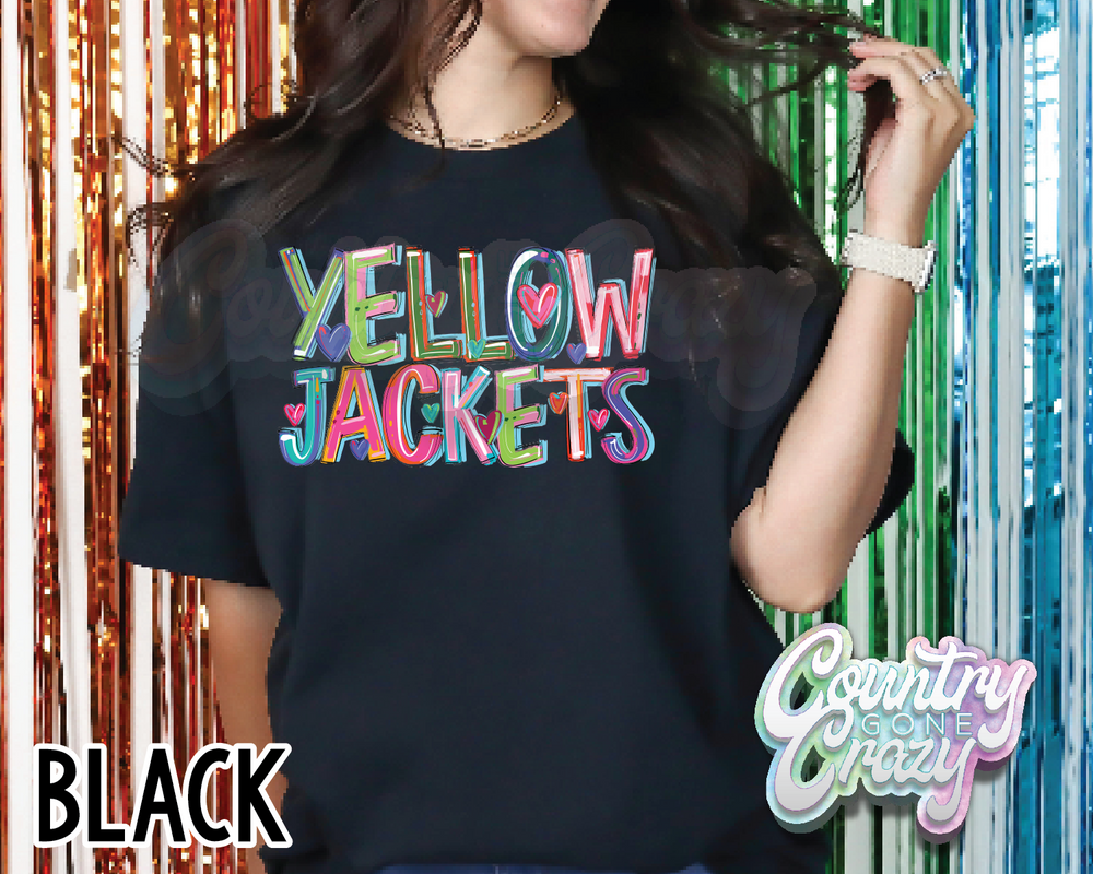 Yellowjackets • Splash • T-Shirt-Country Gone Crazy-Country Gone Crazy