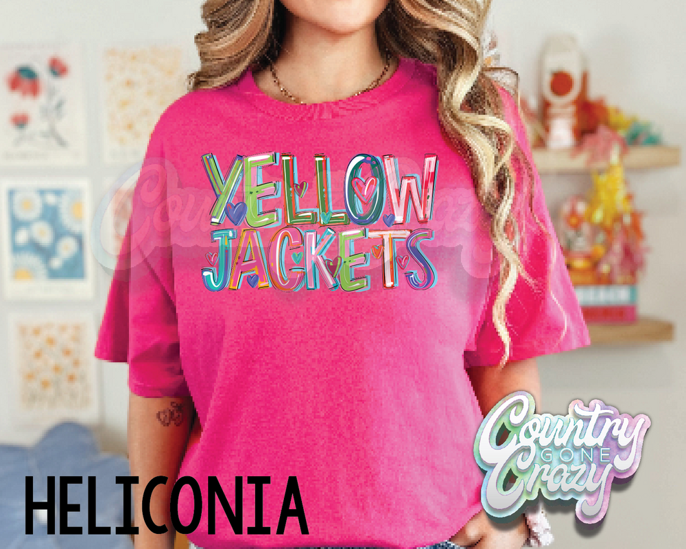 Yellowjackets • Splash • T-Shirt-Country Gone Crazy-Country Gone Crazy