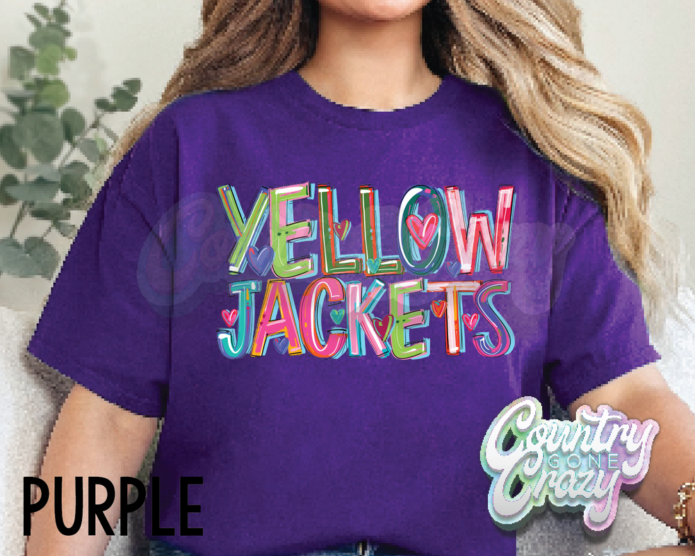 Yellowjackets • Splash • T-Shirt-Country Gone Crazy-Country Gone Crazy