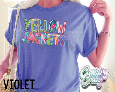 Yellowjackets • Splash • T-Shirt-Country Gone Crazy-Country Gone Crazy