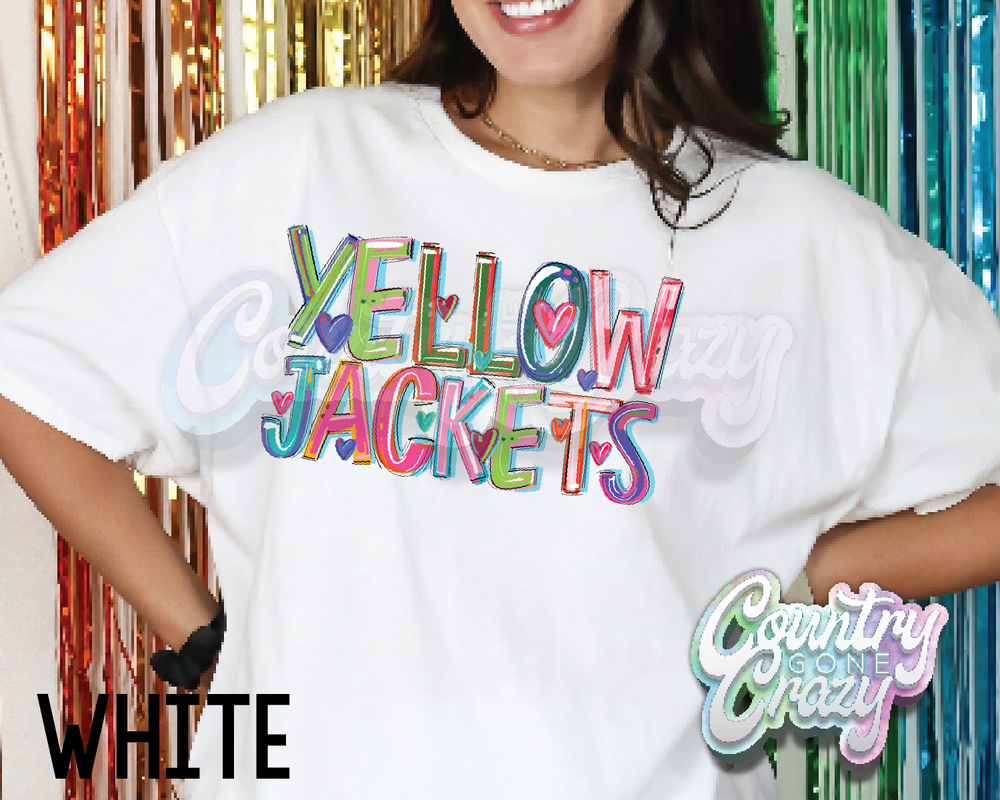 Yellowjackets • Splash • T-Shirt-Country Gone Crazy-Country Gone Crazy