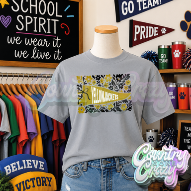 YELLOWJACKETS - FLORAL PENNANT-Country Gone Crazy-Country Gone Crazy