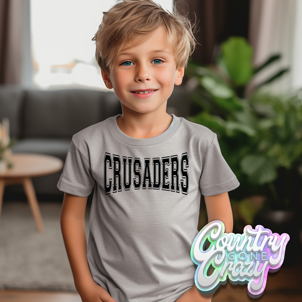 Crusaders - Athletic - Shirt-Country Gone Crazy-Country Gone Crazy