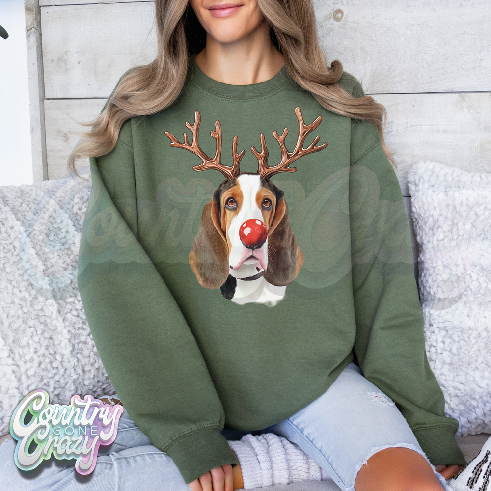 Basset Hound Reindeer-Country Gone Crazy-Country Gone Crazy