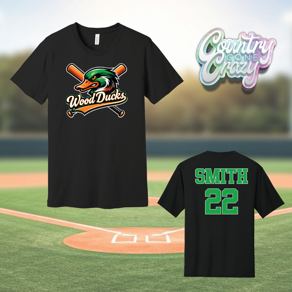 Wood Ducks // Bella Canvas T-Shirt-Bella + Canvas-Country Gone Crazy