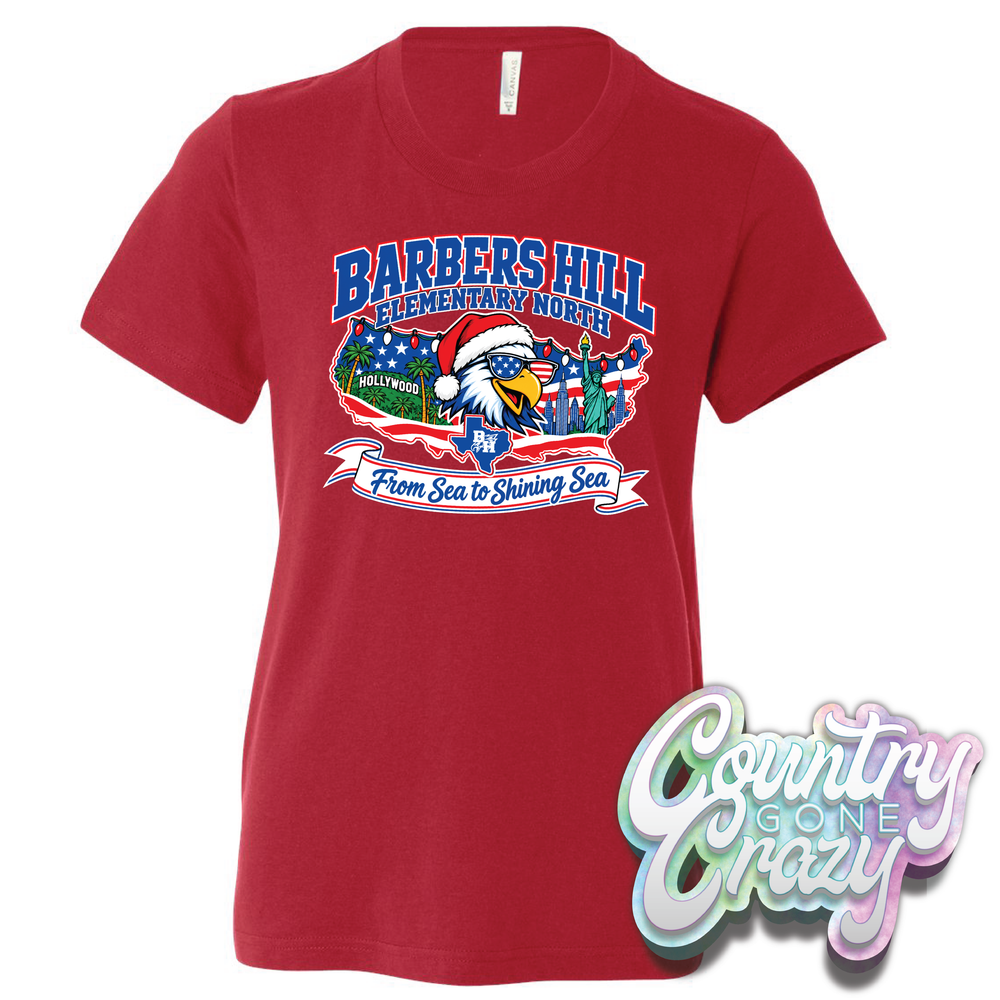 BHEN Christmas Parade - Bella Canvas T-Shirt-Gildan-Country Gone Crazy