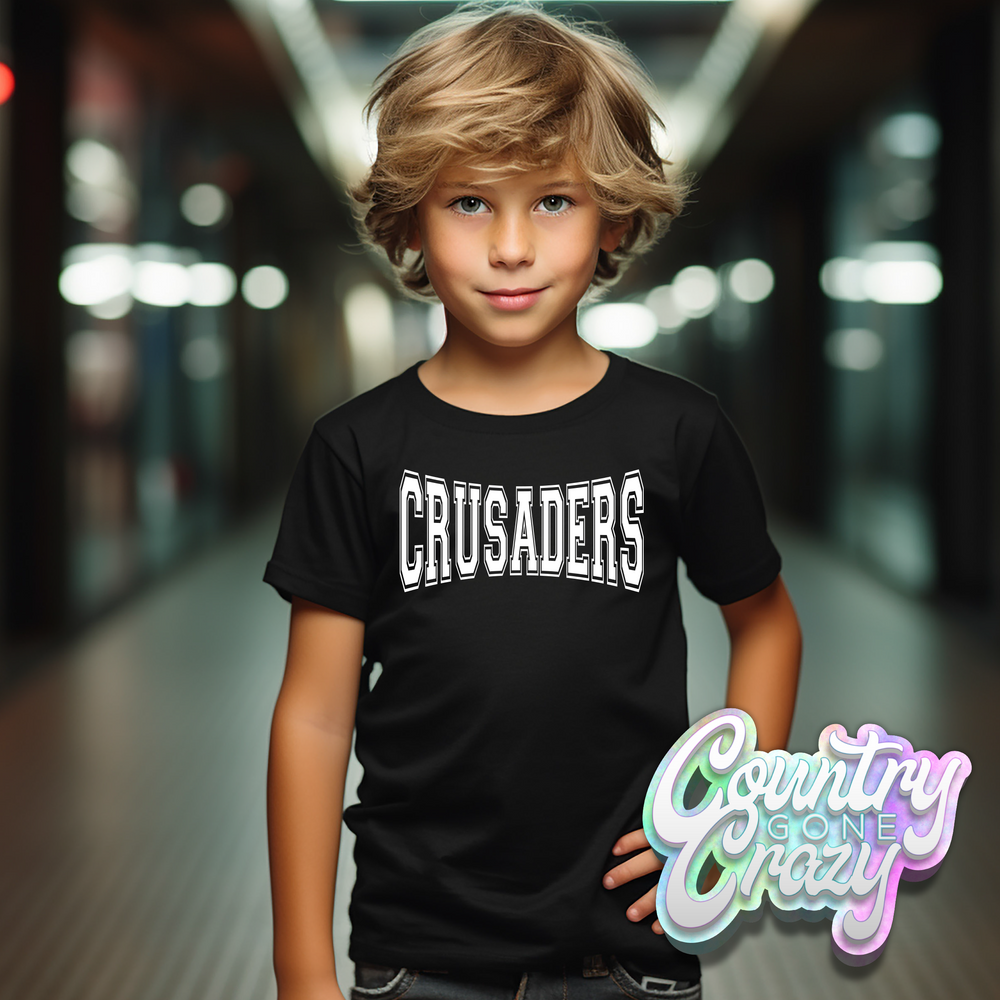 Crusaders - Athletic - Shirt-Country Gone Crazy-Country Gone Crazy