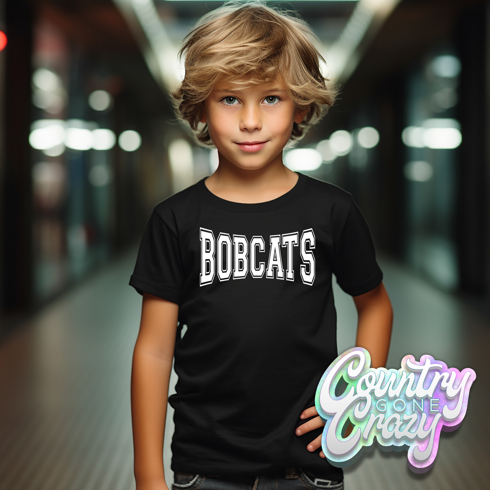 Bobcats - Athletic - Shirt-Country Gone Crazy-Country Gone Crazy