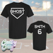 GHOST Fastpitch Softball - Comfort Colors T-Shirt-Comfort Colors-Country Gone Crazy