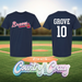 BRAVES BASEBALL T-SHIRT-Country Gone Crazy-Country Gone Crazy
