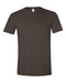 Dark Chocolate Brown - Adult Softstyle T-Shirt-Gildan-Country Gone Crazy