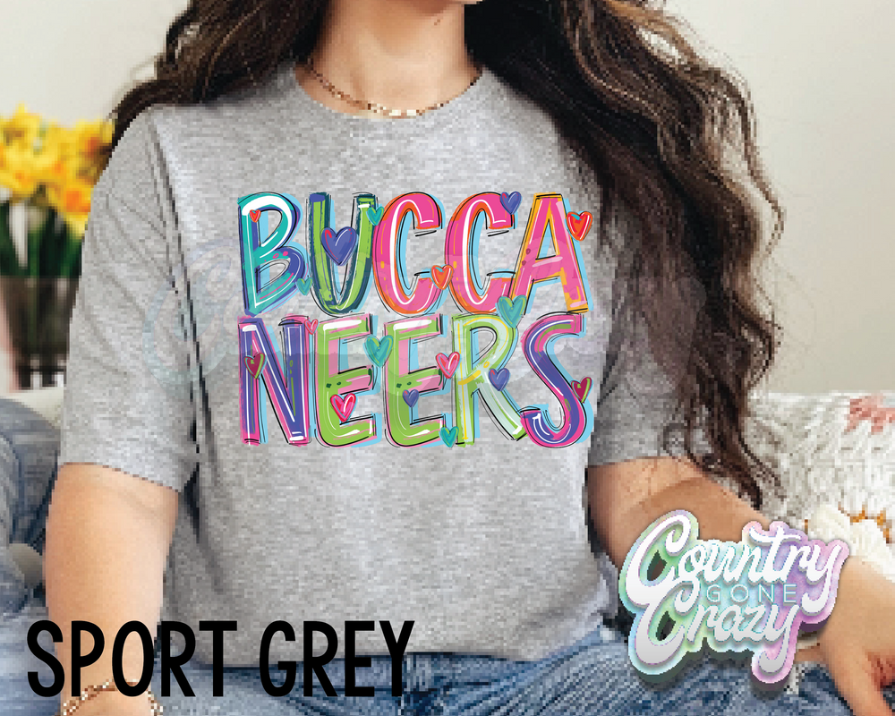 Buccaneers • Splash • T-Shirt-Country Gone Crazy-Country Gone Crazy