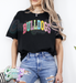 Bulldogs - Faux Chenille - T-Shirt-Country Gone Crazy-Country Gone Crazy