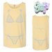 BIKINI COMFORT COLORS TANK TOP //-RTW-Country Gone Crazy