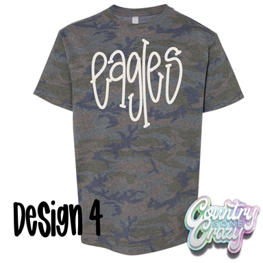 Eagles / Camo T-Shirt /-Country Gone Crazy-Country Gone Crazy