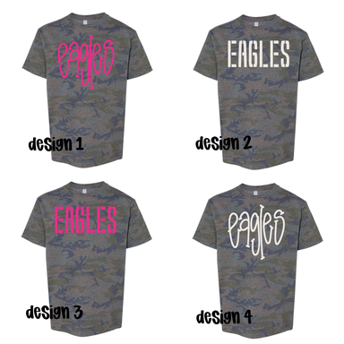 Eagles / Camo T-Shirt /-Country Gone Crazy-Country Gone Crazy