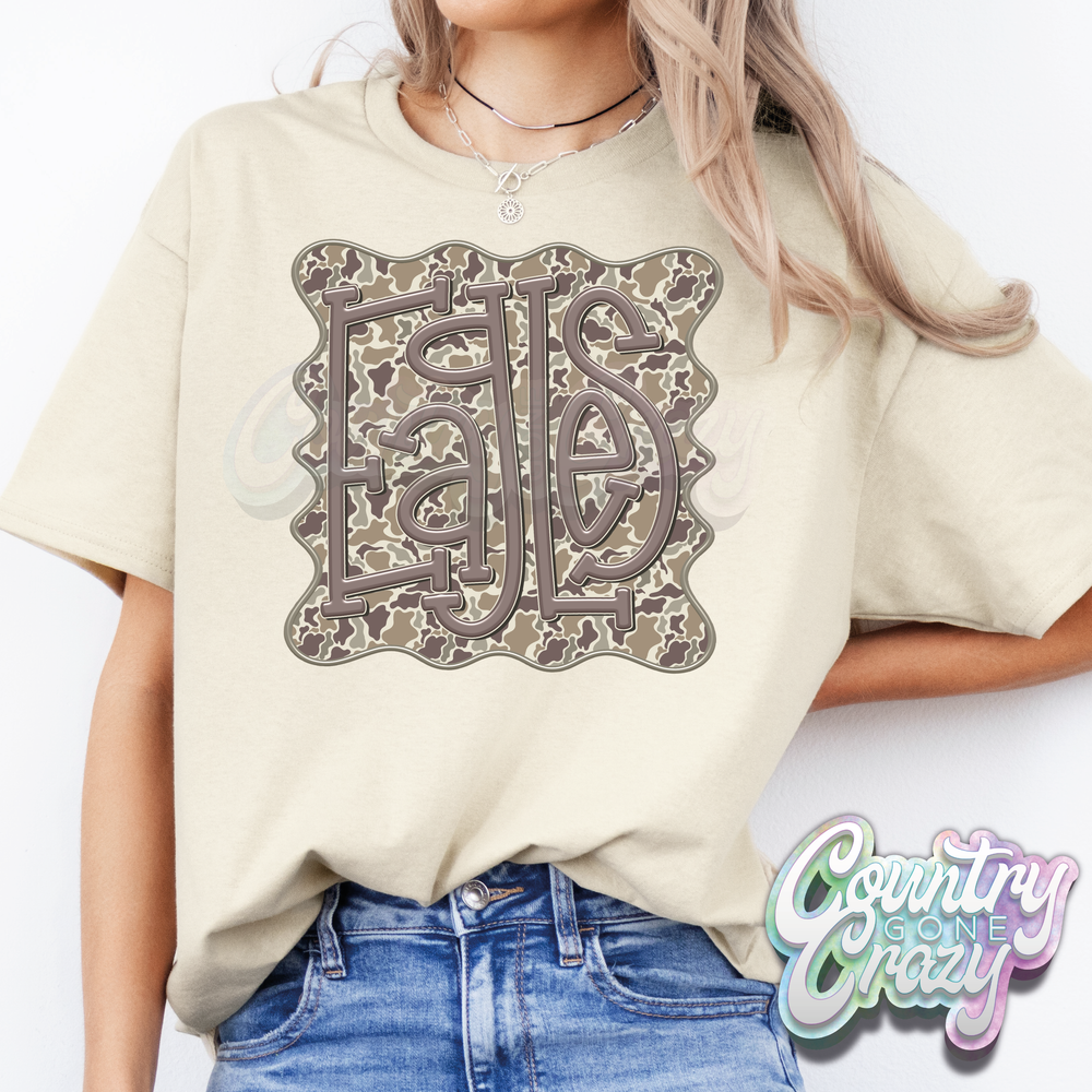 Eagles // Camo Swirl-Gildan-Country Gone Crazy