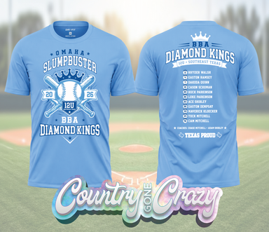 DIAMOND KINGS SLUMPBUSTER - DRI-FIT-Port & Company-Country Gone Crazy