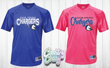 Clear Springs Chargers Football Jersey *Pre-Order*-Country Gone Crazy-Country Gone Crazy