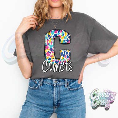 COMETS •• SPOTTY •• T-SHIRT-Country Gone Crazy-Country Gone Crazy