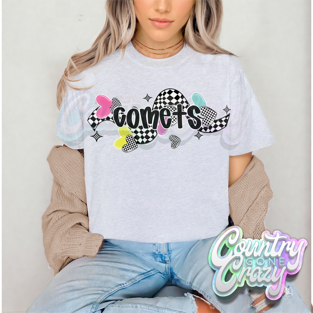 CHECKERED CRUSH • COMET • T-Shirt-Country Gone Crazy-Country Gone Crazy