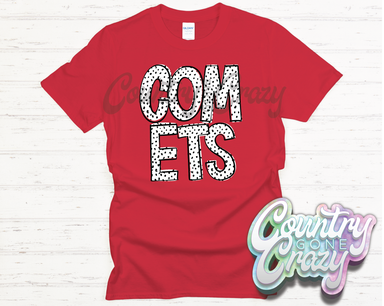Comets •• Dottie •• T-Shirt-Country Gone Crazy-Country Gone Crazy