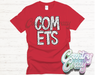 Comets •• Dottie •• T-Shirt-Country Gone Crazy-Country Gone Crazy