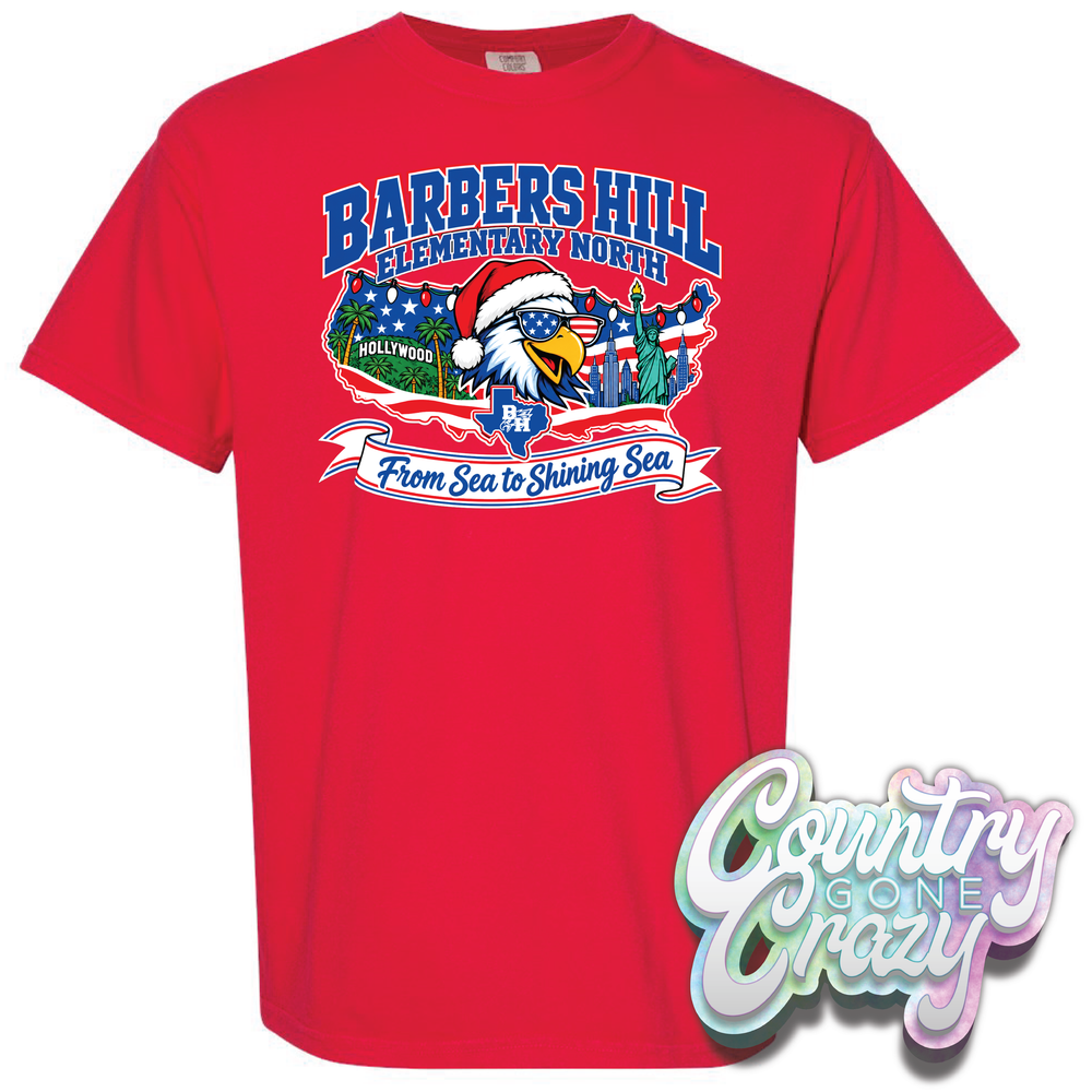 BHEN Christmas Parade - Comfort Colors T-Shirt-Comfort Colors-Country Gone Crazy