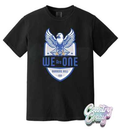 We Are One - Barbers Hill - Comfort Colors T-Shirt-Country Gone Crazy-Country Gone Crazy