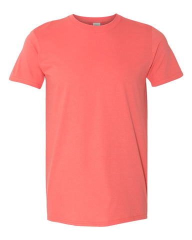 Coral Silk - Adult Softstyle T-Shirt-Gildan-Country Gone Crazy