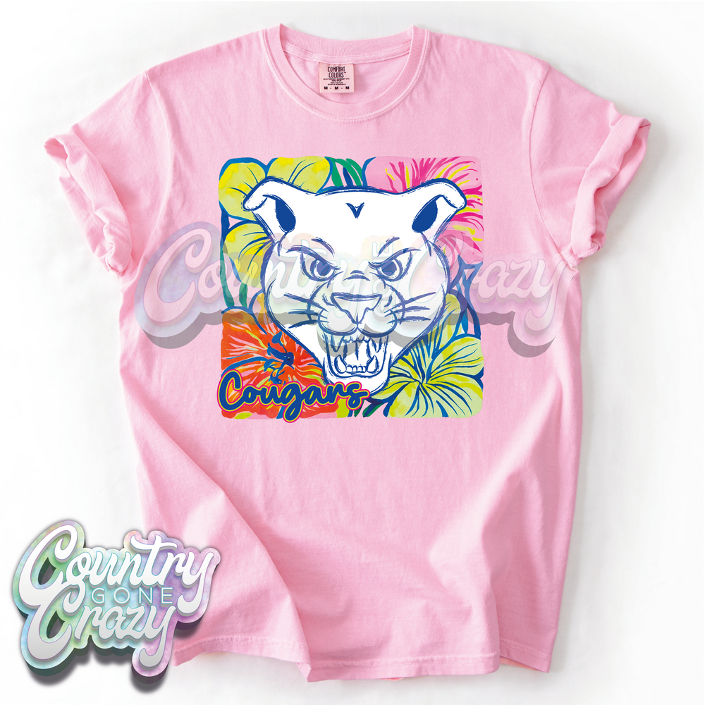 Cougars // Paradise // Comfort Colors-Country Gone Crazy-Country Gone Crazy