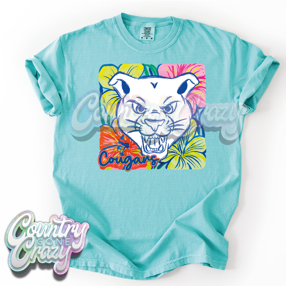 Cougars // Paradise // Comfort Colors-Country Gone Crazy-Country Gone Crazy