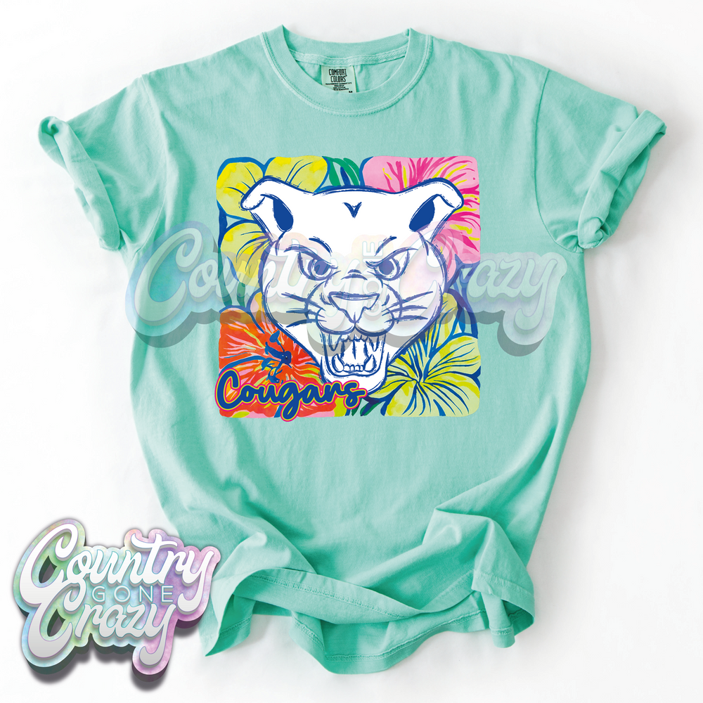 Cougars // Paradise // Comfort Colors-Country Gone Crazy-Country Gone Crazy