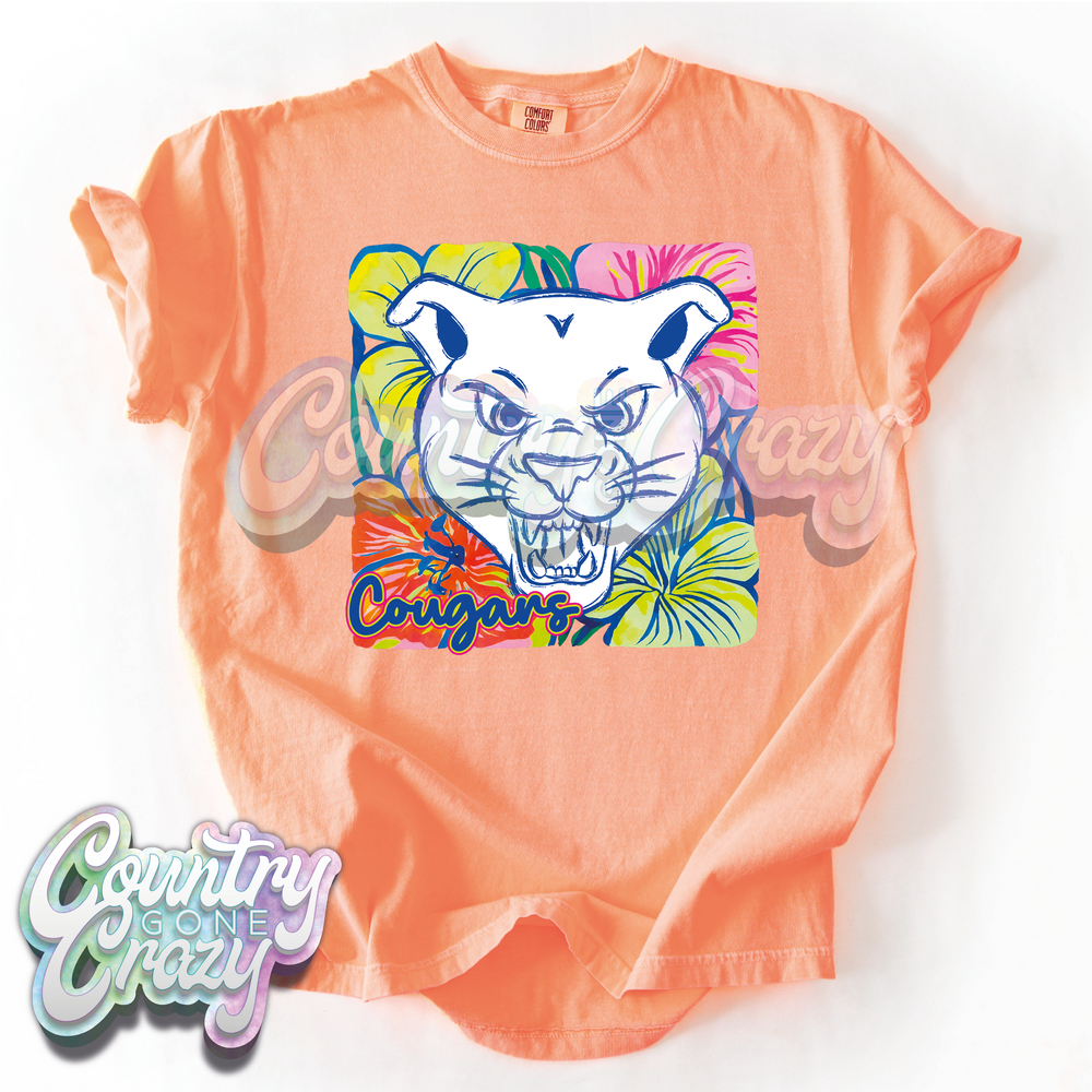 Cougars // Paradise // Comfort Colors-Country Gone Crazy-Country Gone Crazy