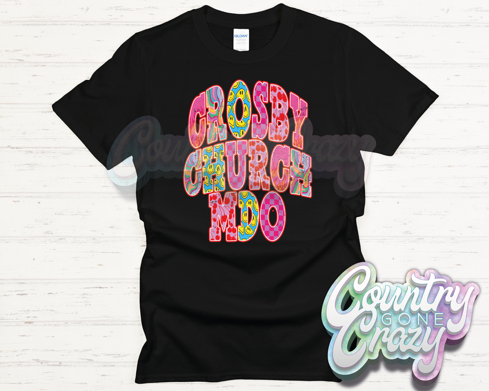 CROSBY CHURCH MDO // GOOD VIBES // T-Shirt-Country Gone Crazy-Country Gone Crazy
